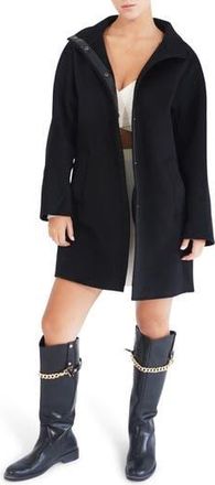 Belle & Bloom Come On Over Wool Blend Coat in Black at Nordstrom Rack, Size X-Small