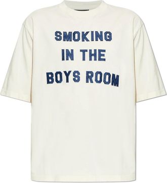 Dsquared2 Patch T-Shirt - Heren - T-shirts - Beige - XL - Katoen - Tops