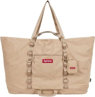 SUPREME SS26 X-Large Tote Bag + Utility Pouch Tan XLARGETOTEBAG-SS26-TAN