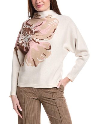 T Tahari Funnel Neck Sweater