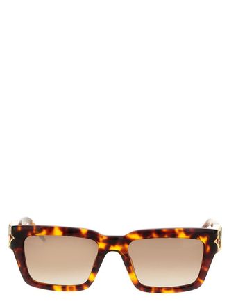 Casablanca The Tortoiseshell Square Metope Sunglasses