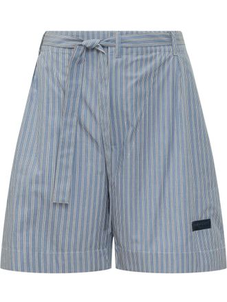 Givenchy Light Blue Stripes Shorts