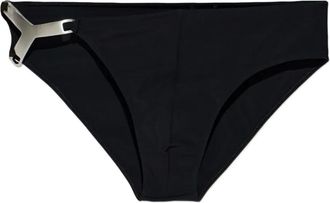 Rick Owens Slip con bordo in metallo - Nero