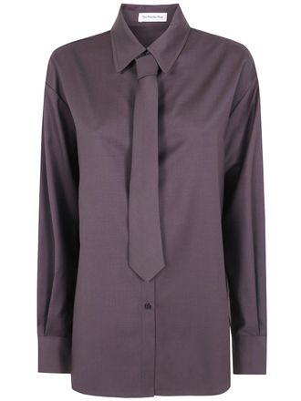 Frankie Shop Shirt Tie Neck Peri