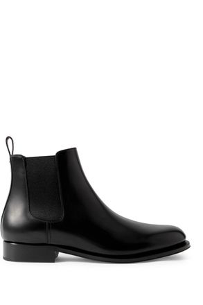 Loro Piana Rory Walk Leather Chelsea Boots