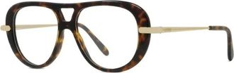 Loewe Glasses, female, Brown, Size: 51 MM Slim Aviator Frame