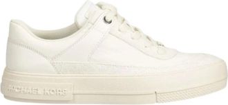Michael Kors Aurora Sneakers - Dames - Sneakers - Wit - 36 EU - Leer - Schoenen