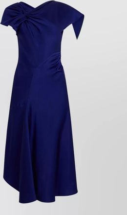 Victoria Beckham asymmetric knotted dress