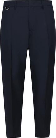 low brand Suit Trousers, male, Blue, Size: W32 Blue Trousers
