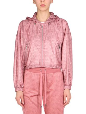 Michael Michael Kors Recycled Polyester Hooded Jacket - Pink