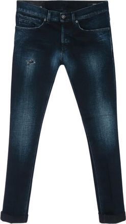 Dondup Pantalone 5 Tasche - Heren - Slim Fit Jeans - Blauw - W35 - Jeans
