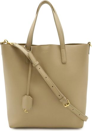 Saint Laurent Beige Leather Tote Bag (Pre-Owned)