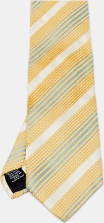 HUGO BOSS Boss By Hugo Boss Multicolor Diagonal Print Silk Traditional Tie
