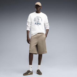 Puma Shorts baggy T7 9 dal taglio morbido da uomo, Accessori, Beige, XXL