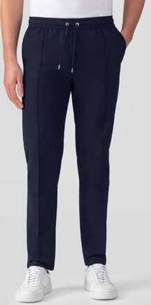 Ron Dorff Straight Pull-On Light City Pants In Navy