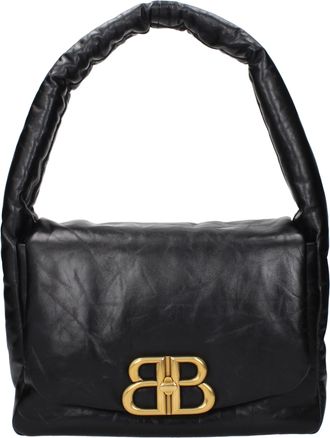 Balenciaga Damens Handtaschen aus schwarzem Leder