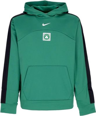 Nike Boston Celtics Courtside Hoodie - Heren - Sportshirts - Groen - M - Polyester - Fitness