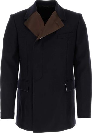 Wales Bonner Midnight Blue Wool Blend Blazer