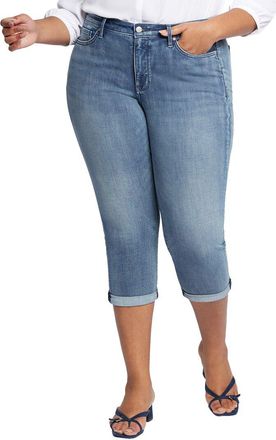 NYDJ Nydj Plus Chloe Prelude Capri Jean