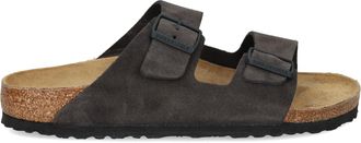 Birkenstock Arizona Velvet Grey, Suede Leather
