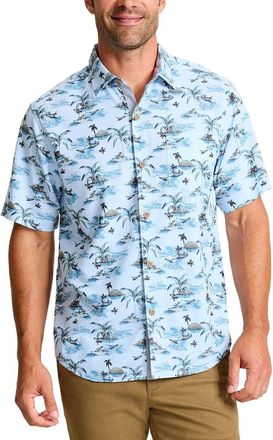 Tommy Bahama Coastal Ease Beachfront Islandzone Camp Shirt