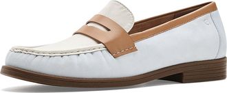 Cole Haan Stassi Soft Driving Style Loafers Womens Flat Shoes Ballad Blue Suede/Biscuit Leather/Powder Leather : 10.5 B - Medium, Nylon