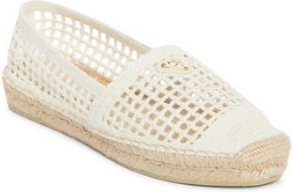 Prada Crochet Espadrille in Avorio at Nordstrom, Size 10Us
