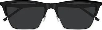 Saint Laurent SL767001 Dark Lens Sunglasses - Black