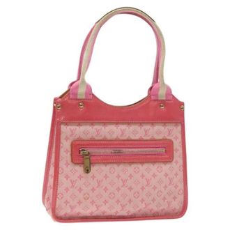 Louis Vuitton Pre-owned Tote Bags, female, Pink, Size: ONE SIZE Pre-owned Canvas louis-vuitton-bags
