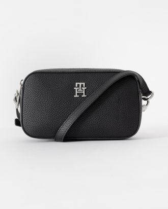 Tommy Hilfiger Womens Logo Detail Camera Bag in Black - One Size