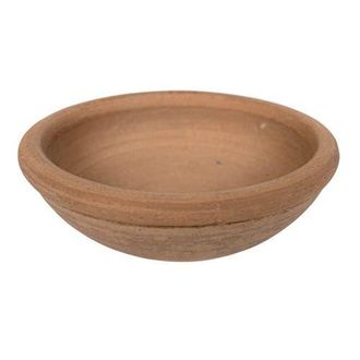 Foreside Home And Garden Natural Terracotta Serving Bowl in Orange at Nordstrom