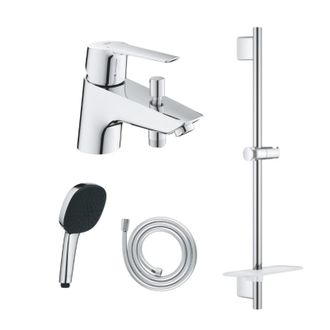 GROHE Pack Grifer&iacute;a Mec&aacute;nica Grohe Quickfix Start + Teleducha Vitalio Comfort 110 + Barra Quickfix Vitalio Smartactive + Flexible