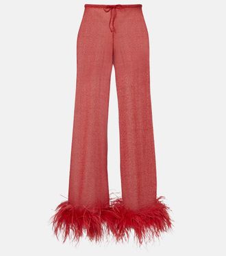 Os&eacute;ree Os&eacute;ree Pantalones anchos Lumi&egrave;re Plumage