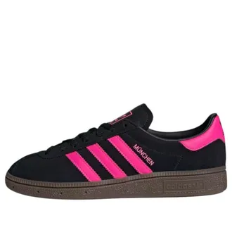adidas (WMNS) adidas Muenchen Black Lucid Pink Gum JS4000