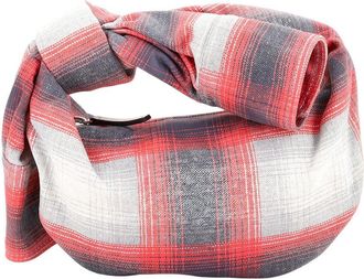 Bottega Veneta Jodie Hobo Shirt Effect Printed Leather Mini (Authentic Pre-Loved)
