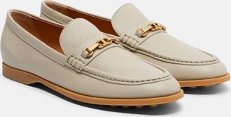 Tod's Embellished leather loafers