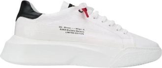 Giuliano Galiano Nemesis Lace-Up Sneakers - Heren - Sneakers - Wit - 39 EU - Leer - Schoenen