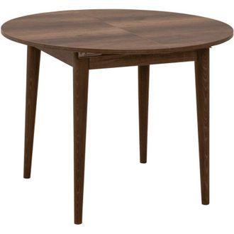 Hanah Home Hanah Home - Tavolo allungabile da 100 a 131 cm con gambe in legno massello - vina