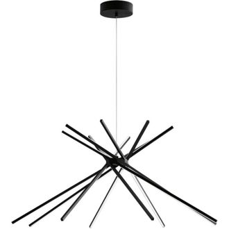 Fan Europe Fan Europe - Sospensione shanghai in alluminio nero 56W 4000K (Luce naturale)