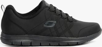 Skechers Womens Skechers Work 77211EC GHENTER - SRELT SR Womens Occupational Trainers Black - Size: 4