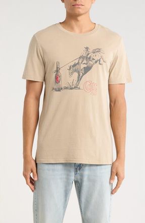Goodie Two Sleeves Colt 45 Horseshoe Graphic T-Shirt in Brown at Nordstrom Rack, Size Xx-Large