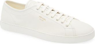 Prada Smooth Sneaker in Avorio at Nordstrom, Size 11.5Us
