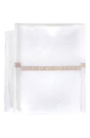 Pom Pom at Home Langston Sateen Sheet Set in Sand at Nordstrom, Size California King
