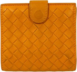 Bottega Veneta Orange Wallet (Bi-Fold) (Pre-Owned)