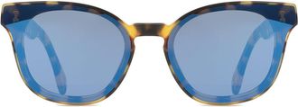 Illesteva Martinique C.3 Mens Sunglasses Tortoiseshell Size Standard