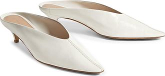 Bottega Veneta Virna Sabot Mule in Alabaster at Nordstrom, Size 39.5