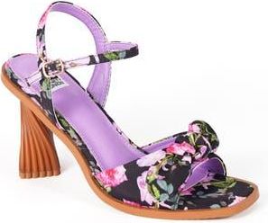 Ninety Union Nora Bow Ankle Strap Sandal in Lavender Mul at Nordstrom Rack, Size 12
