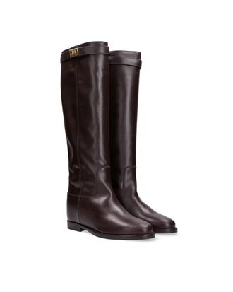 Via Roma 15 Leather Boot - Brown