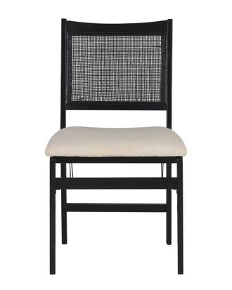 Linon Beaux Cane Back Folding Chair