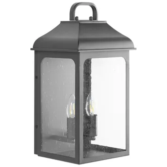 Beliani L&aacute;mpara De Pared Para Exterior De Metal Estilo Tradicional Puerta Principal Porche Negro Vidbol